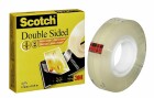 Scotch Klebeband doppelseitig 12 mm x 22.8 m, Transparent