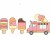 Bild 1 Cut my Cookies Guetzli-Ausstecher Serie Eiswagen mit Glace, Detailfarbe