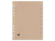 Oxford Register 10-teilig A4, Beige, Einteilung: Blanko