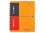 Oxford Notizheft International Meetingbook, A5 +, Liniert, Orange