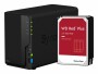 Synology NAS DiskStation DS218 2-bay WD Red Plus 8
