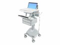 Ergotron Laptop Cart, LiFe Powered, 4 Drawers - Wagen