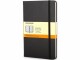 Moleskine Notizbuch Classic A5 Liniert, Schwarz, 240 Seiten