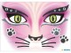 Herma Stickers Tattoos Face Art Cat, 1 Stück, Verpackungseinheit: 1