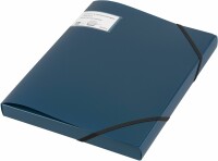 DUFCO Ablagemappe 51500.03656 PP blau metallic, Kein