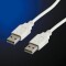 Bild 3 VALUE USB 2.0 Kabel - Typ A-A - weiss - 4,5 m