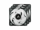 Arctic Cooling PC-Lüfter P12 PWM A-RGB 3er Set Schwarz, Beleuchtung