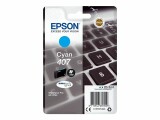 Epson Tinte 407 / C13T07U240 Cyan, Druckleistung Seiten: 1900