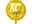 Image 4 Partydeco Folienballon 80th Birthday Gold/Weiss, Packungsgrösse: 1