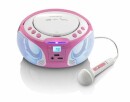 Lenco Radio/CD-Player SCD-650 Pink, Radio Tuner: FM