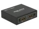 Bild 1 DeLock 2-Port Signalsplitter HDMI - HDMI 4K/30Hz, Anzahl Ports