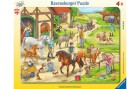 Ravensburger Puzzle Auf dem Pferdehof, Motiv: Tiere, Altersempfehlung