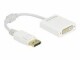 Bild 1 DeLock Adapter Passiv DisplayPort - DVI-D, Kabeltyp: Adapter