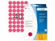 HERMA - Permanent adhesive - luminous red - 19