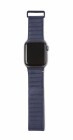 Decoded Leather Strap für Apple Watch Series 2, 3, 4 & 5 (42 / 44mm) - Dunkelblau