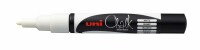 UNI-BALL  Chalk-Marker 0,9-1,3mm PWE3MS WHITE weiss, Kein