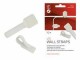 Label-the-cable Klettkabelhalter WALL STRAPS 3 x 9 cm Weiss