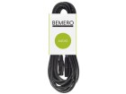 Bemero XLR-Kabel Popband Kabel-Set Version 2 Schwarz, Länge: 10