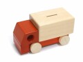 Weizenkorn Spardose Lastwagen, Rot, Breite: 18 cm, Höhe: 8