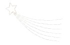 STT Dekolicht Comet tail, 28 cm, Silber, Betriebsart