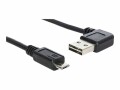 DeLock Delock Easy-USB2.0-Kabel A-MicroB: 3m, USB-A