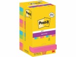 Post-it Notizzettel Super Sticky 76 x 76 mm, Carnival