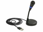 DeLock USB Mikrofon mit Standfuß und