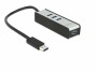 DeLock USB-Hub 62534 USB 3.0 - 4x Typ-A, Stromversorgung