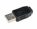 DeLock USB Adapter A-Stecker zu Mini-B-Buchse, Schwarz
