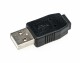 DeLock USB 2.0 Adapter USB-A Stecker - USB-MiniB Buchse