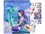 Depesche Stickerbuch Dragon Top Model mit 20 Seiten, Motiv