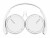Bild 3 Sony On-Ear-Kopfhörer MDR-ZX110APW Weiss, Detailfarbe: Weiss