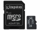 Image 0 Kingston 8GB microSDHC Industrial C10 A1