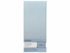 COCON Kopfkissenbezug Satin 65 x 100 cm, Eisblau, 2