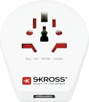 SKROSS    SKROSS Country Travel Adapter 1.500268 World to USA with