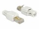 Immagine 6 DeLock RJ45 Stecker, Cat.5e UTP 2 Stück