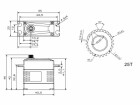 KST Standard Servo A20-4515 V8.0, MG, 2BB, Brushless, Digital