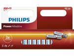 Philips Batterie Batterie Power Alkaline AAA 12 Stück