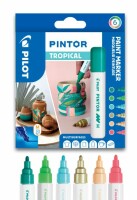 Pilots PILOT Marker Pintor Medium Set 1.4mm WLT412236 6 Farben