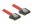 Bild 3 DeLock SATA3-Kabel rot, Clip, flexibel, 10 cm, Datenanschluss