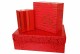 CLAIREFONTAINE CLAIREFON Premium-Boxen Weihnachten - 211853C rot