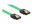 Bild 2 DeLock SATA-Kabel UV Leuchteffekt grün 30 cm, Datenanschluss