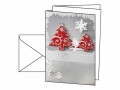 sigel Christmas Card Three Trees - Glänzend - A6