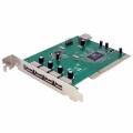 StarTech.com Carte Adaptateur PCI vers 7 Ports USB