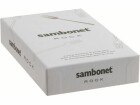 Sambonet Kuchengabel Rock 6 Stück, Schwarz glanz, Produkttyp