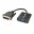 Bild 3 LINDY - DVI-Adapter - HD-15 (VGA) (W) zu DVI-D (M) - 20 cm - Schwarz