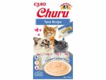 CIAO Churu Katzen-Snack Pürees Thunfisch, 4 x 14 g, Snackart