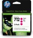 HP Inc. HP Tinte Nr. 712 (3ED78A) Magenta (3er-Pack), Druckleistung