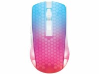 DELTACO Lightweight Mouse Wirel.RGB GAM-145-W Semi-Transparent