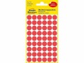 Avery Zweckform Klebepunkte 12 mm Rot, Detailfarbe: Rot, Set: Ja